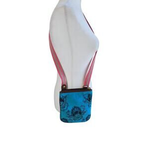 Juicy Couture turquoise blue Rare vintage crossbody purse